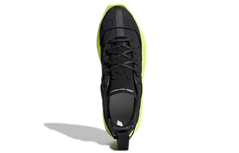 Y-3 adidas Y-3 Shiku Run 'Black Frozen Yellow' GZ9139 outlook