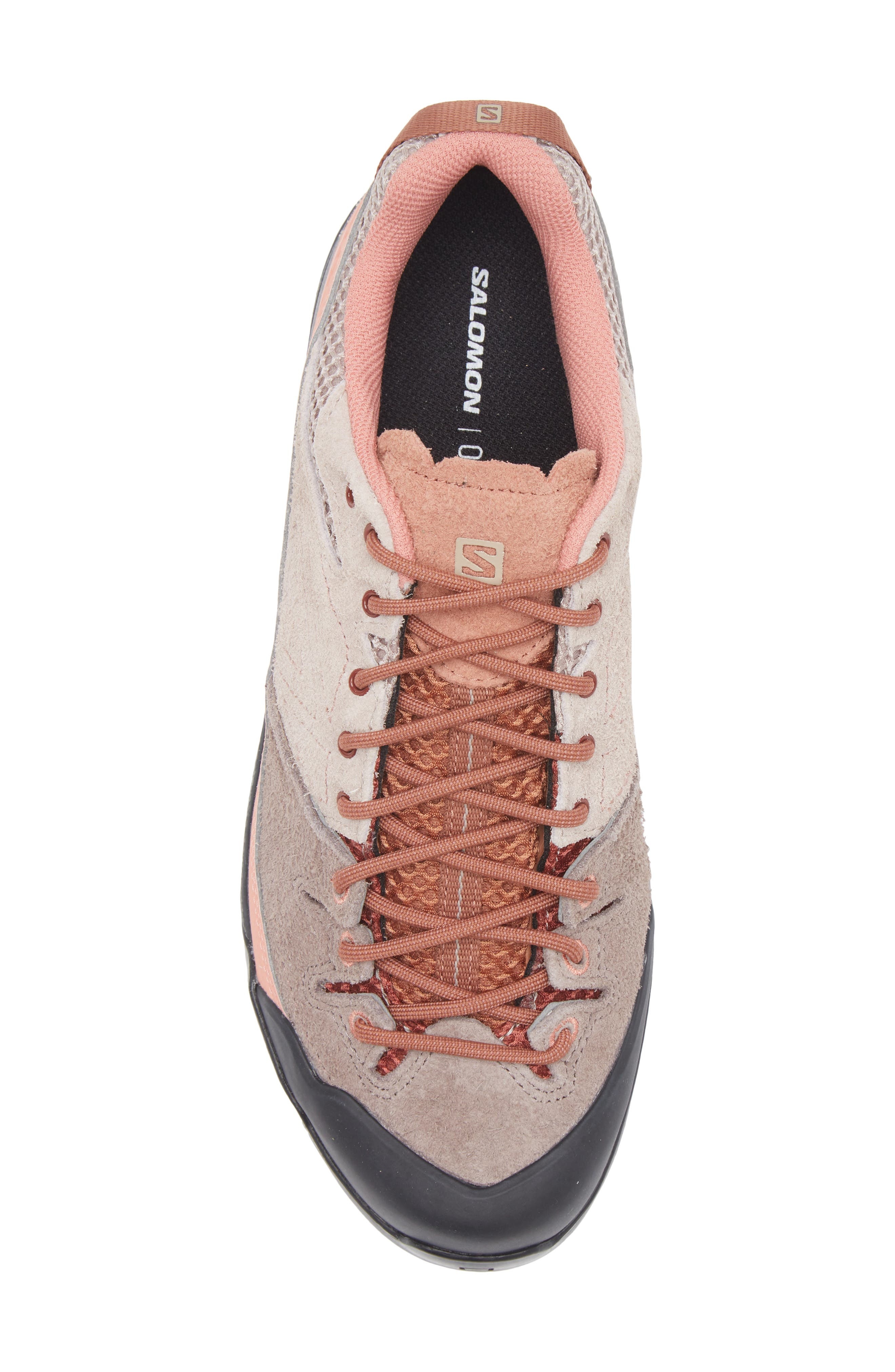 Salomon Gender Inclusive X-Alp Low Top Sneaker in Etherea/Russet/Hyma Pink at Nordstrom - 5