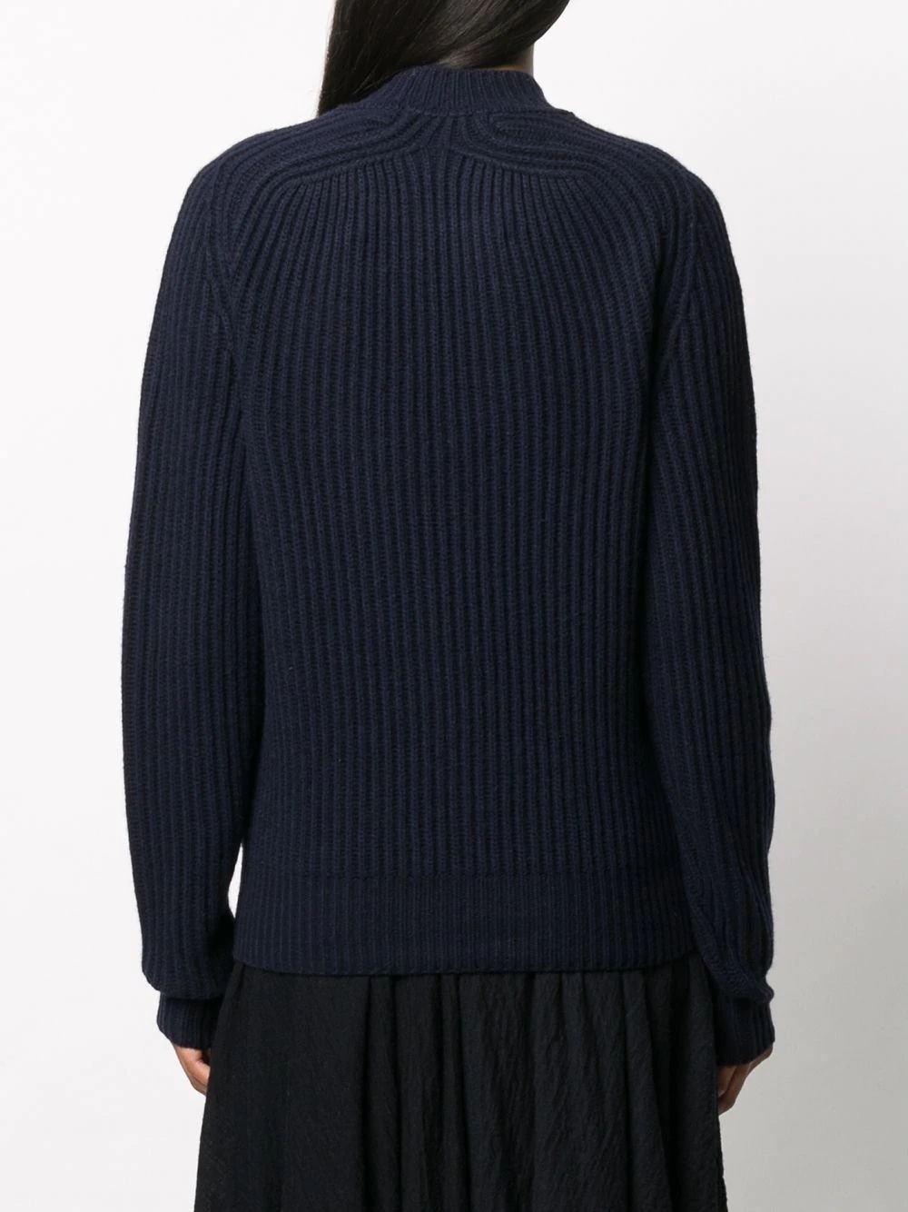 ribbed cashmere jumper - 4