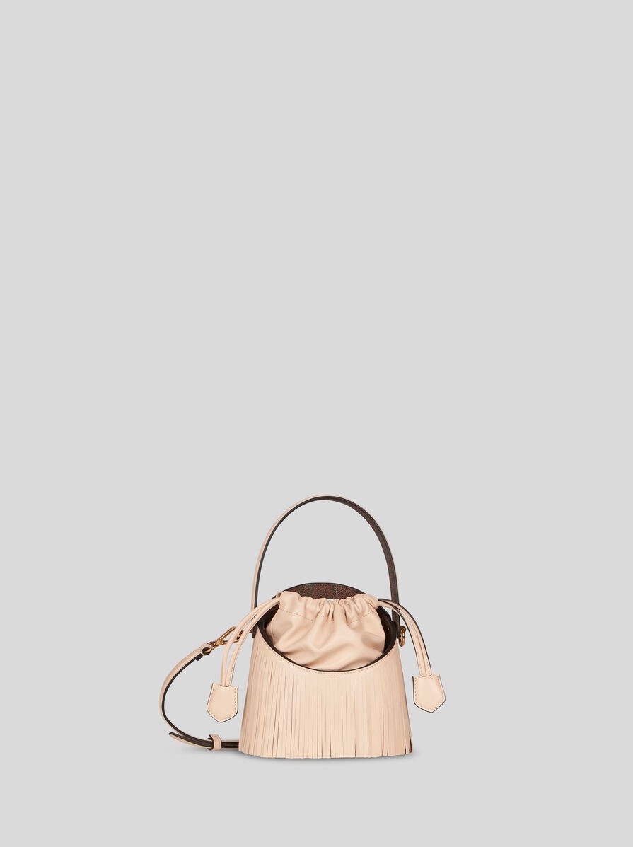 MINI SATURNO BAG WITH FRINGING - 6