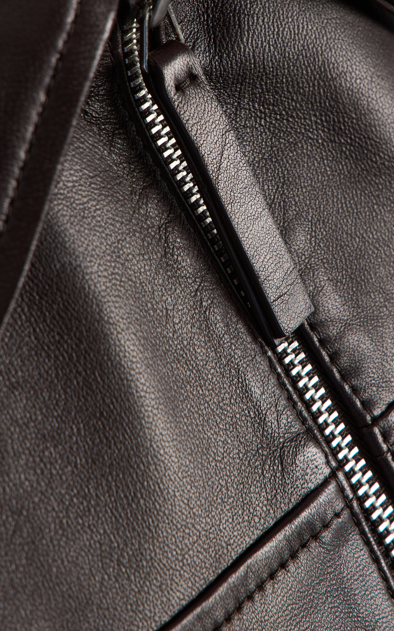 Annabel Leather Jacket brown - 5