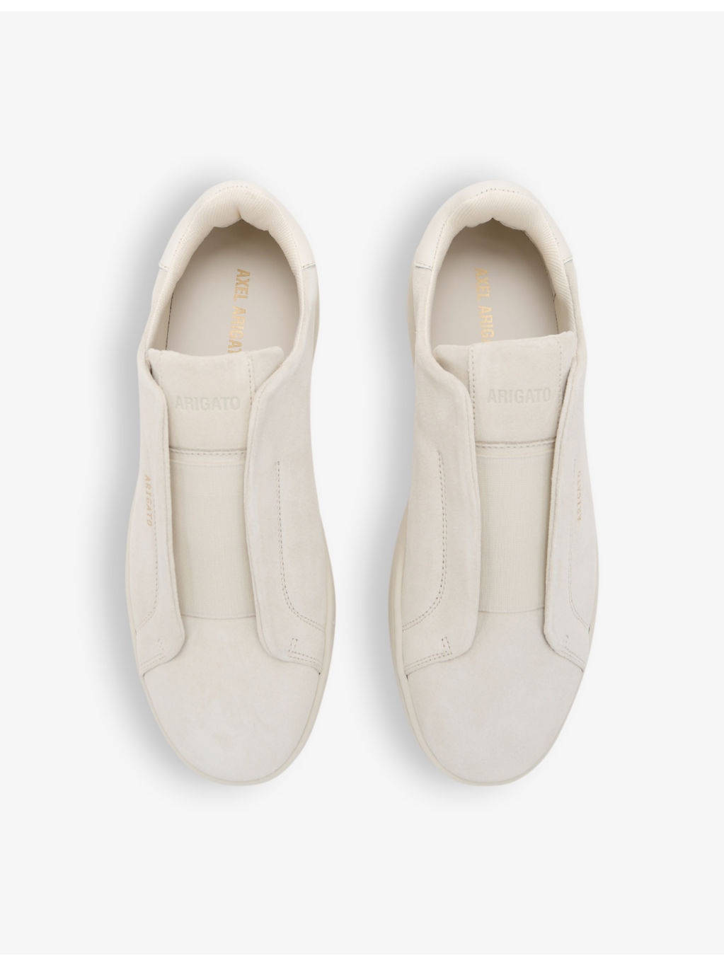 Dice laceless suede low-top trainers - 2