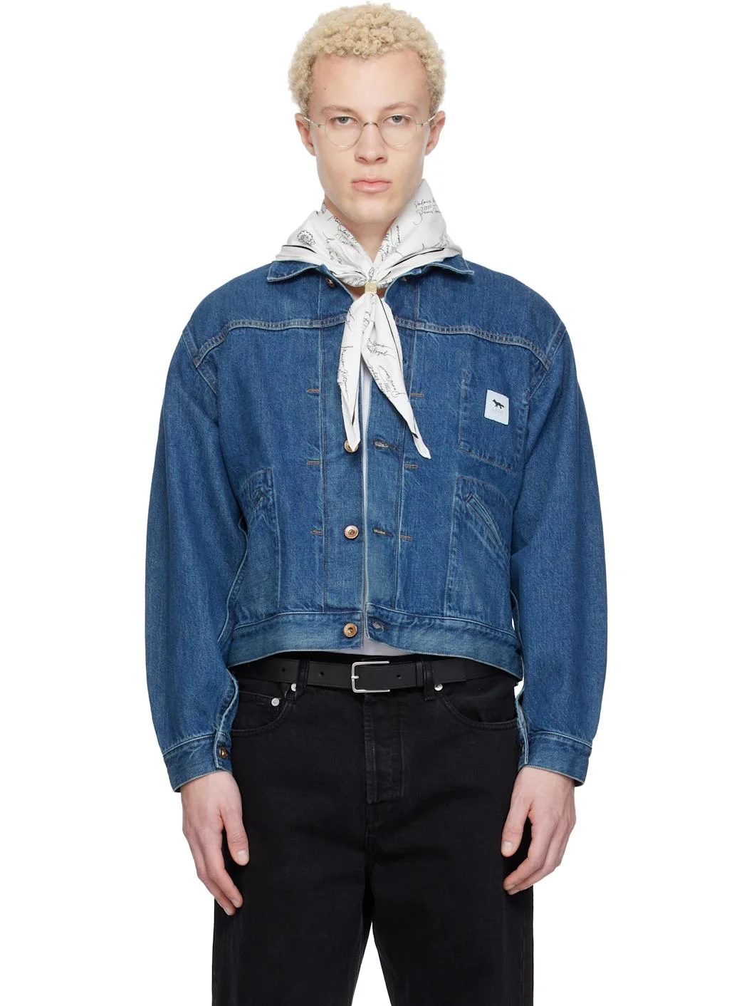 Blue KURO Edition Selvedge Voyage Denim Jacket - 1