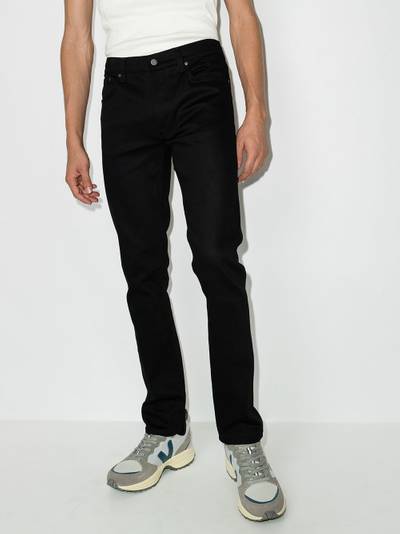 Nudie Jeans Lean Dean Dry slim-leg jeans outlook