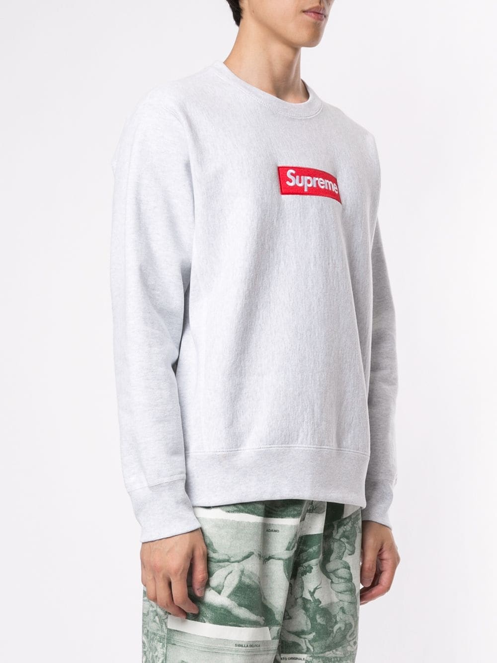 box logo sweatshirt - 3