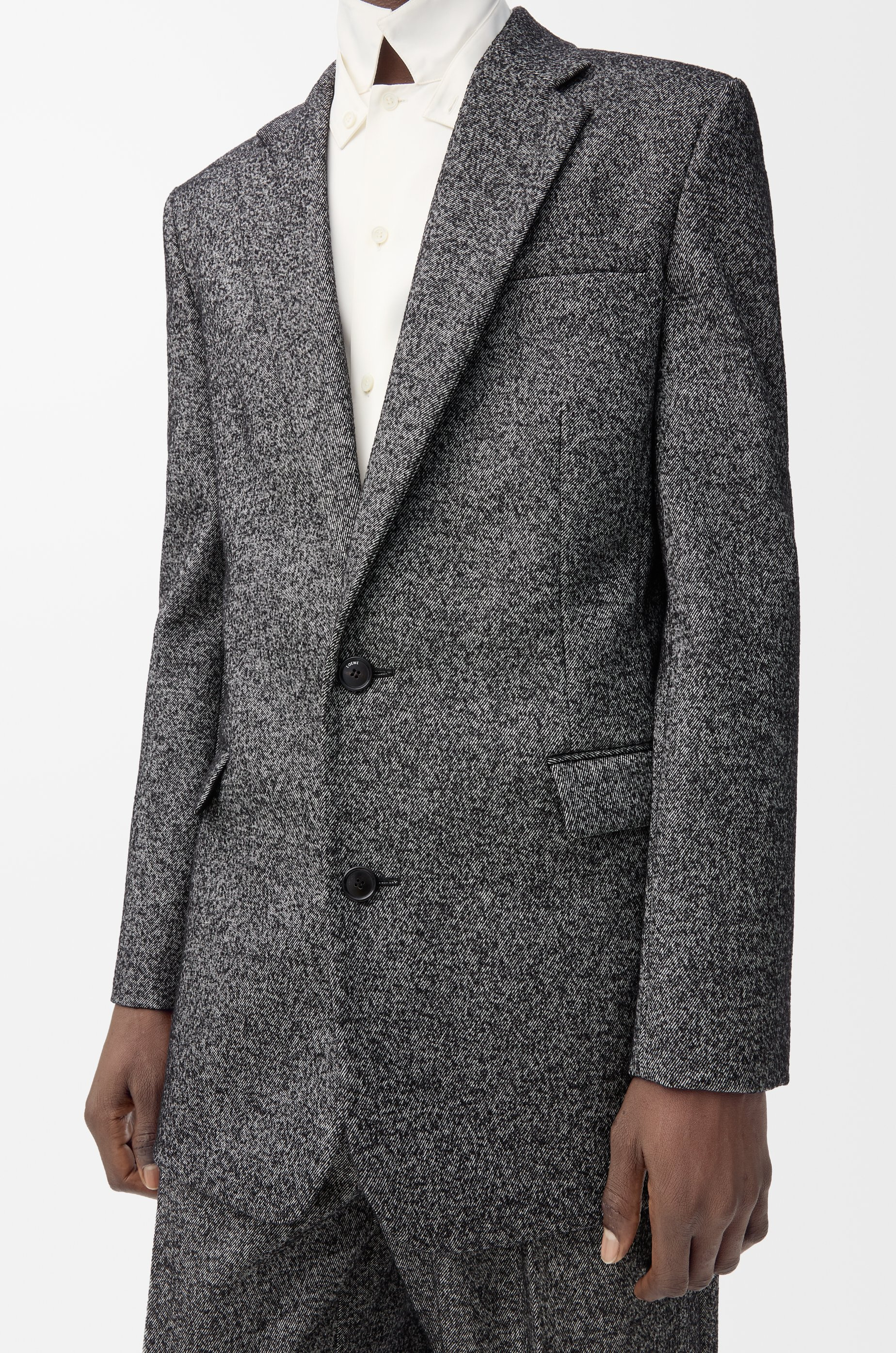 Jacket in wool blend - 5