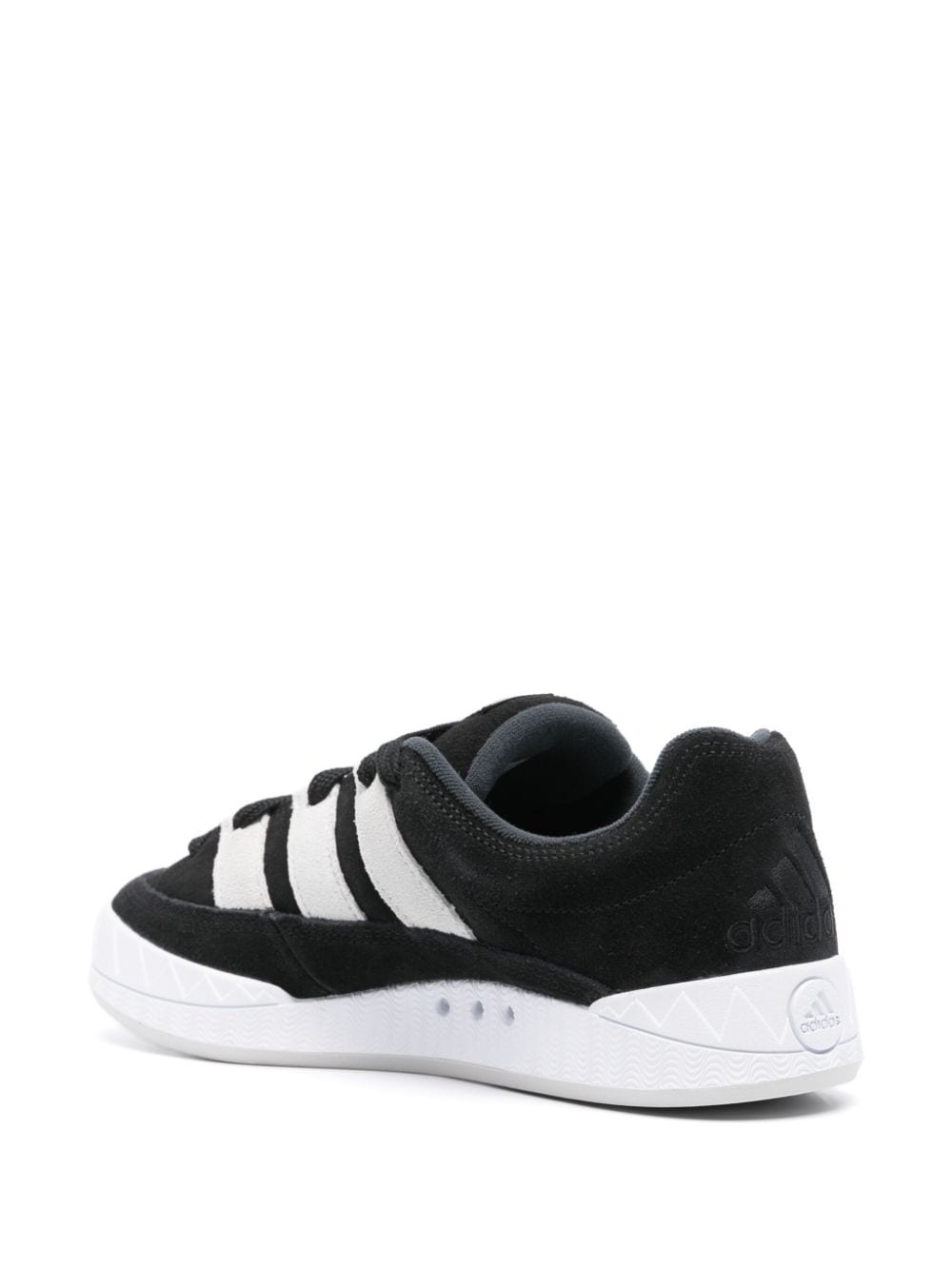 Adimatic embroidered-logo sneakers - 3