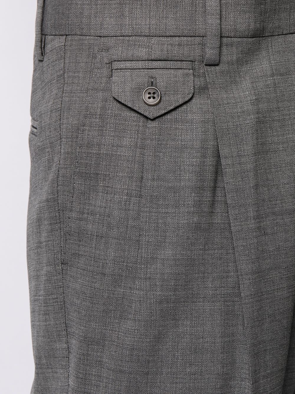 wool tailored trousers - 5