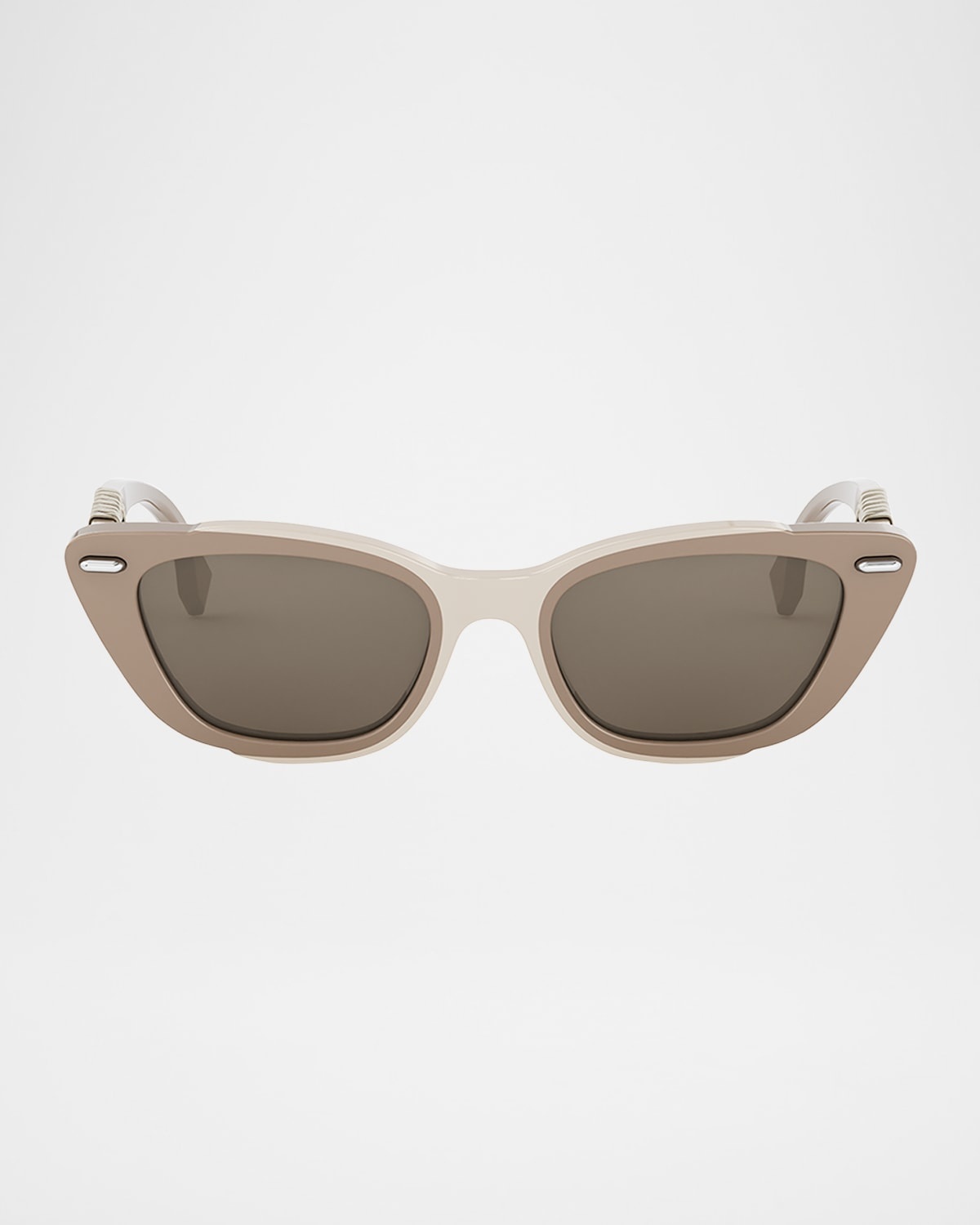 Interlace Acetate Cat-Eye Sunglasses - 1