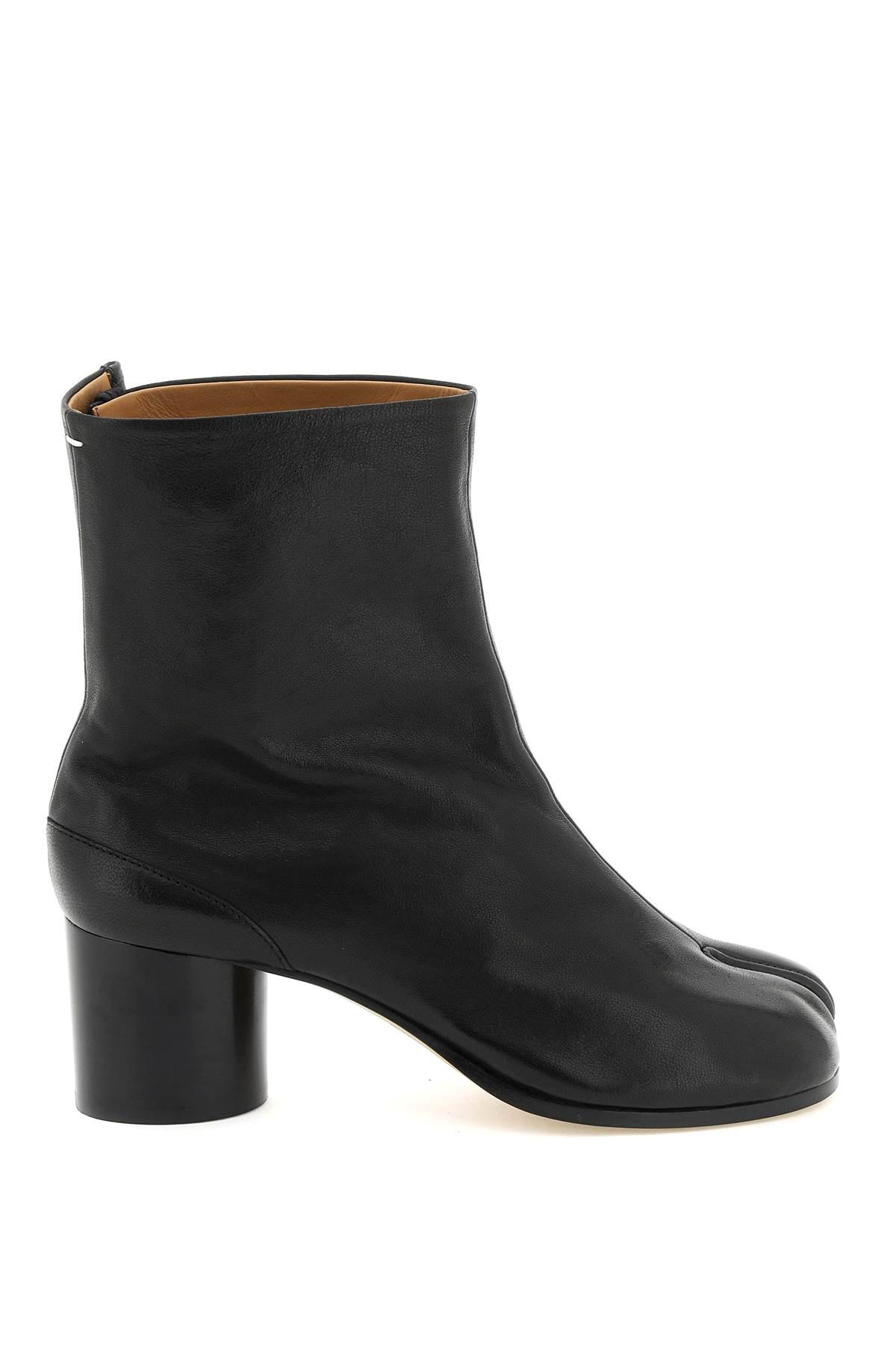 Leather Tabi ankle boots - 1