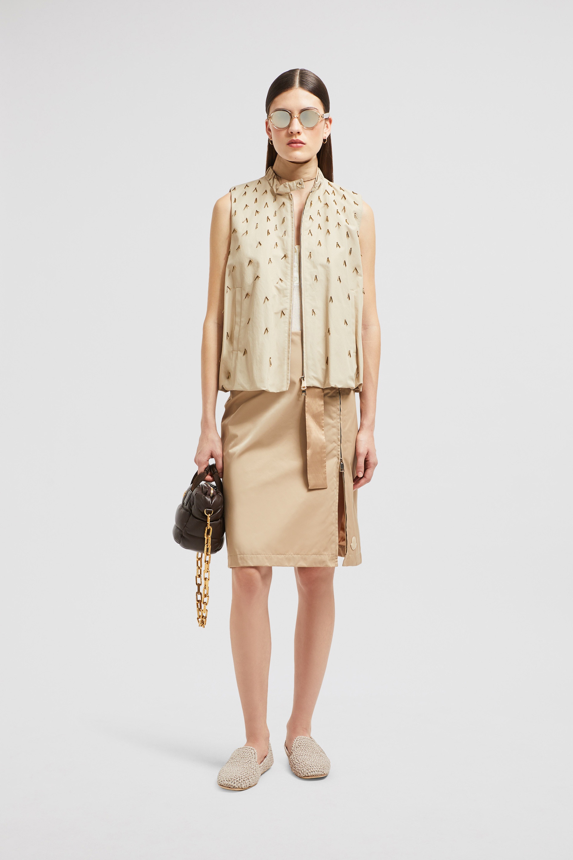 Zipped Midi Skirt - 2