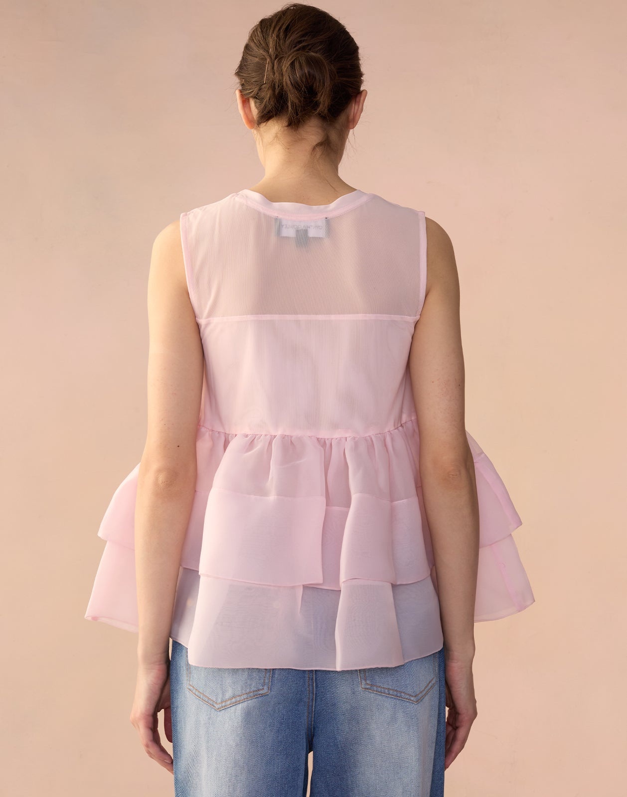 Chloe Organza Flower Top - 7