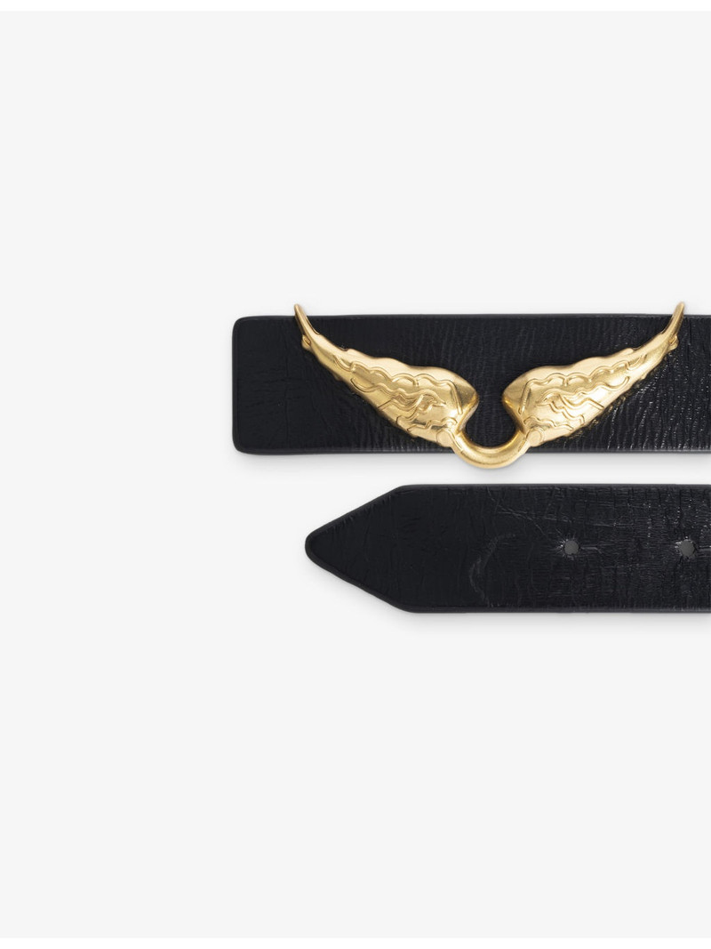 Zadig & Voltaire Rock Reversible Leather Belt outlook