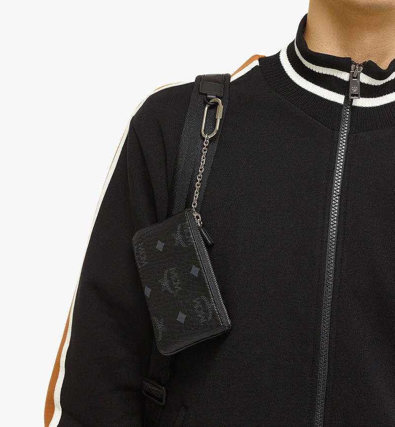 MCM Key Pouch in Visetos Original outlook