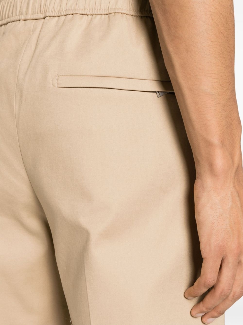 mid-rise straight-leg trousers - 5