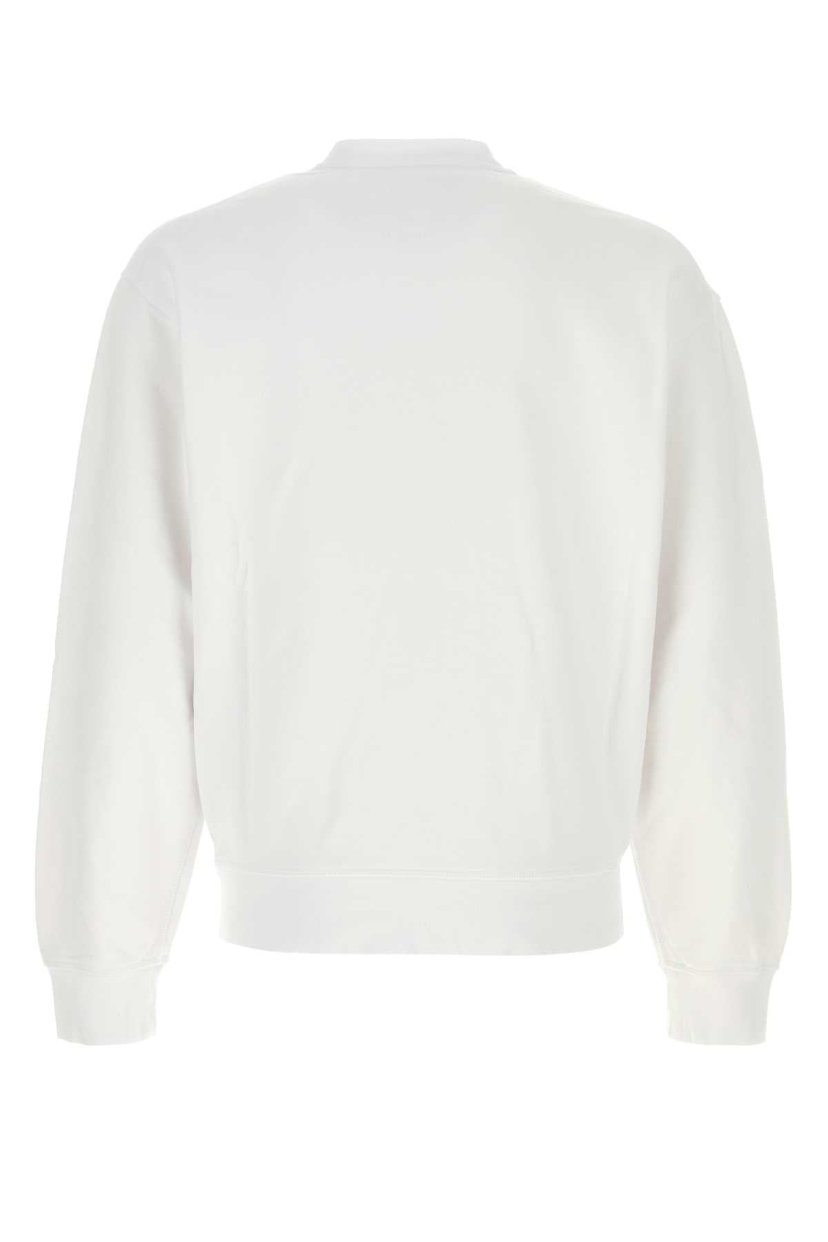 Dsquared Men White Cotton Sweatshirt - 2