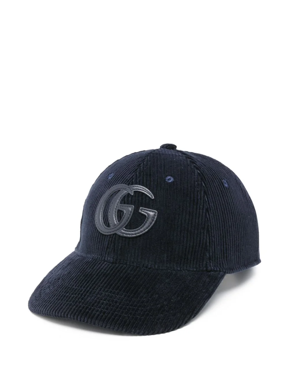 Double G corduroy cap - 1