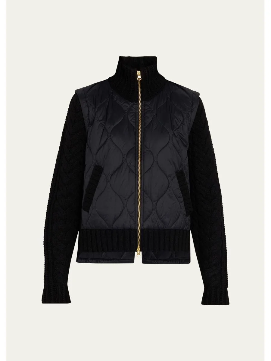 Patra Quilted Wool-Blend Jacket - 1