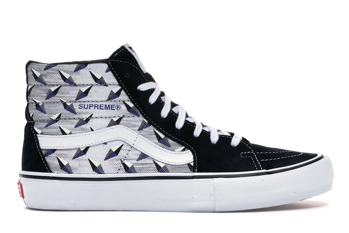 Vans Sk8-Hi Supreme Diamond Plate Black - 1