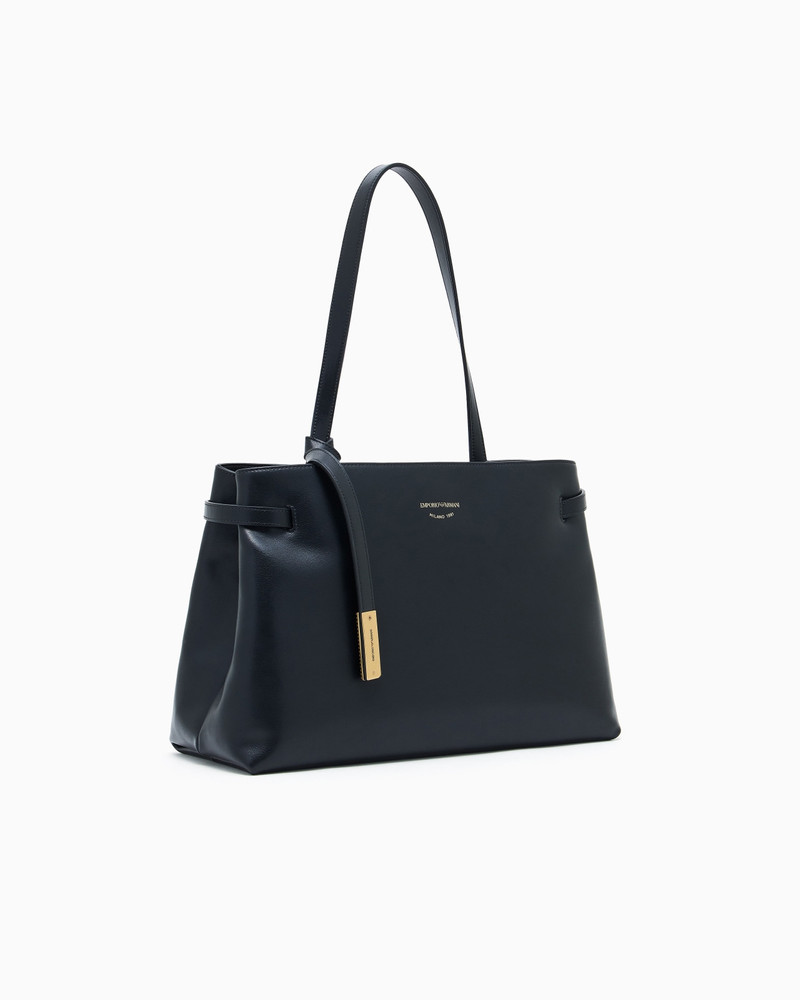 EMPORIO ARMANI SMOOTH LEATHER HANDBAG outlook