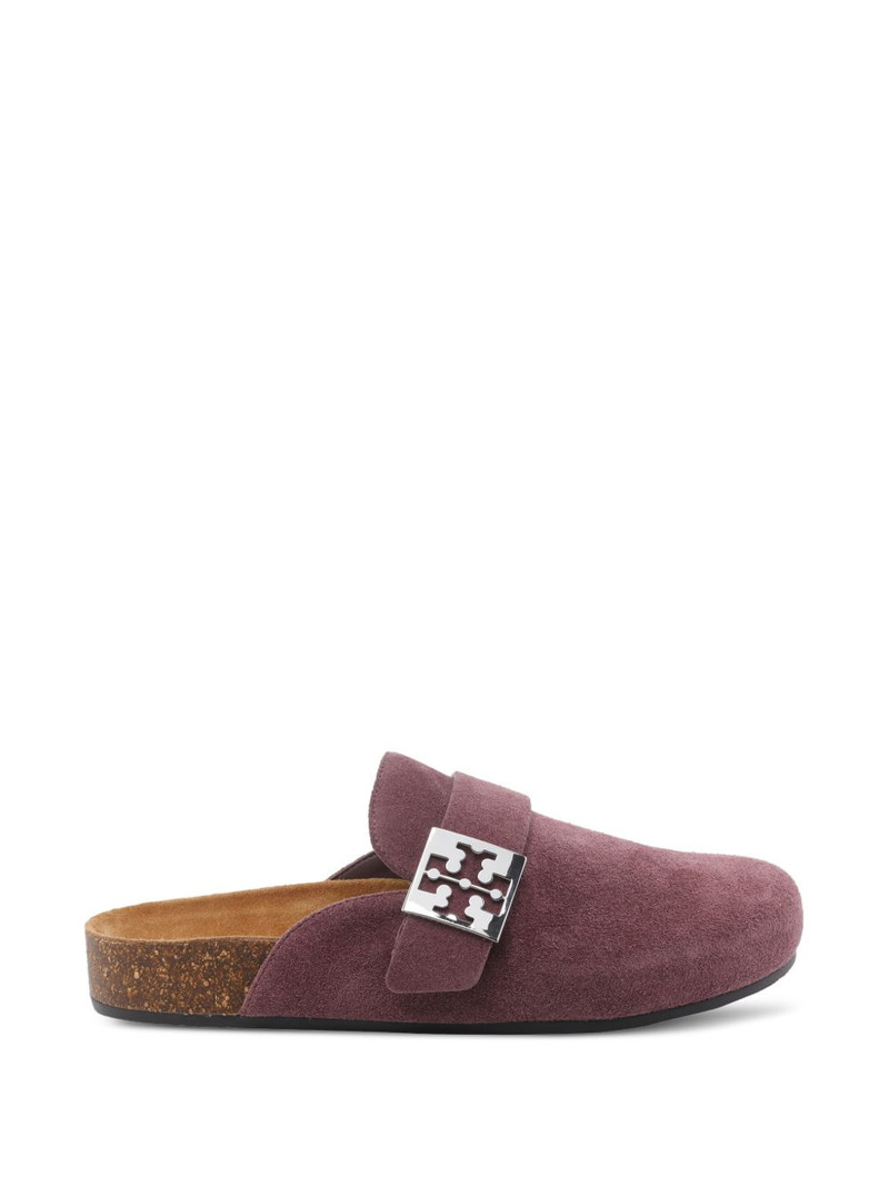 Mellow golden-buckle mules 1