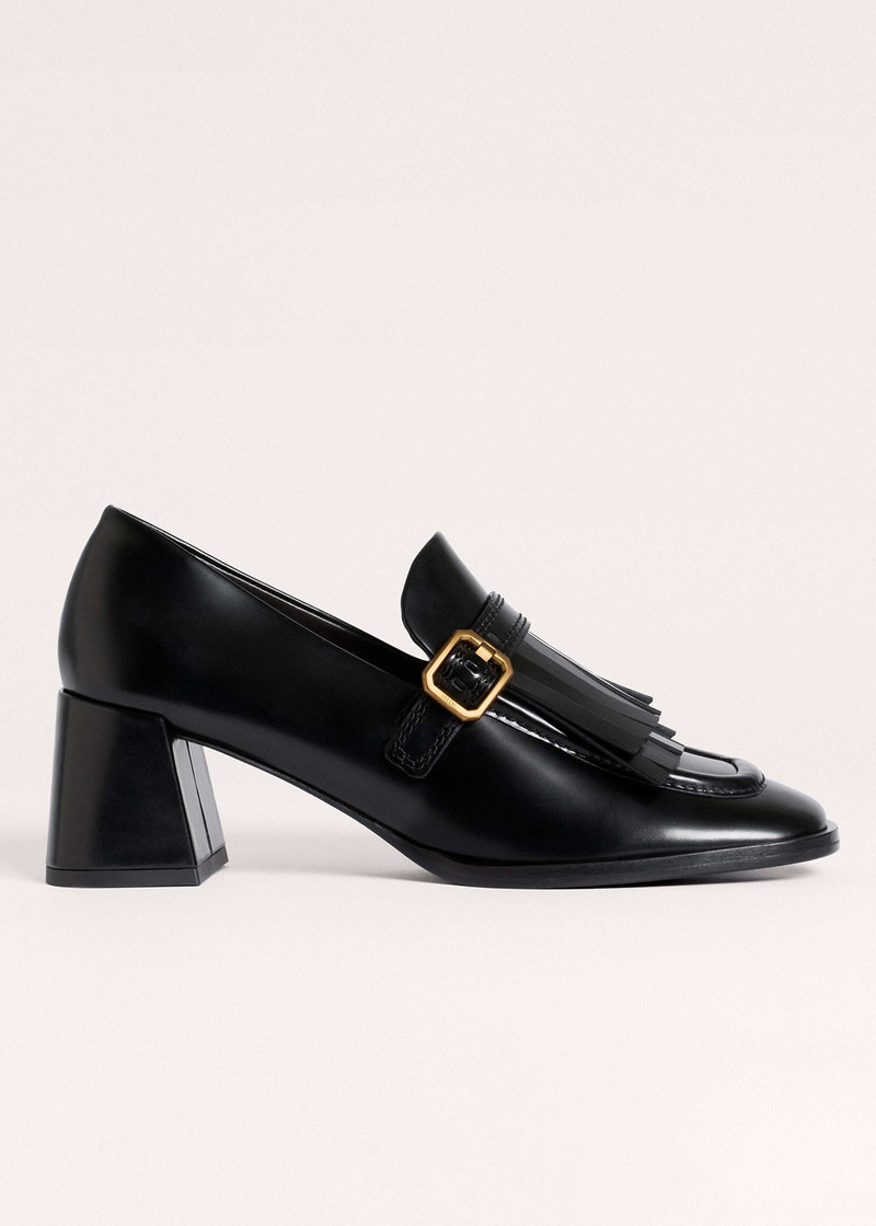 Block Heel Loafer 4