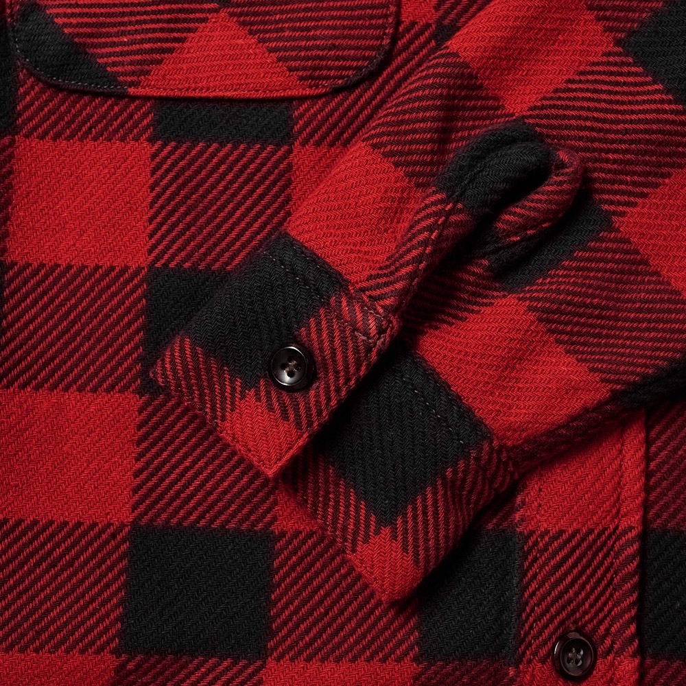 The Real McCoy's Joe Mccoy Buffalo Flannel Shirt - 3