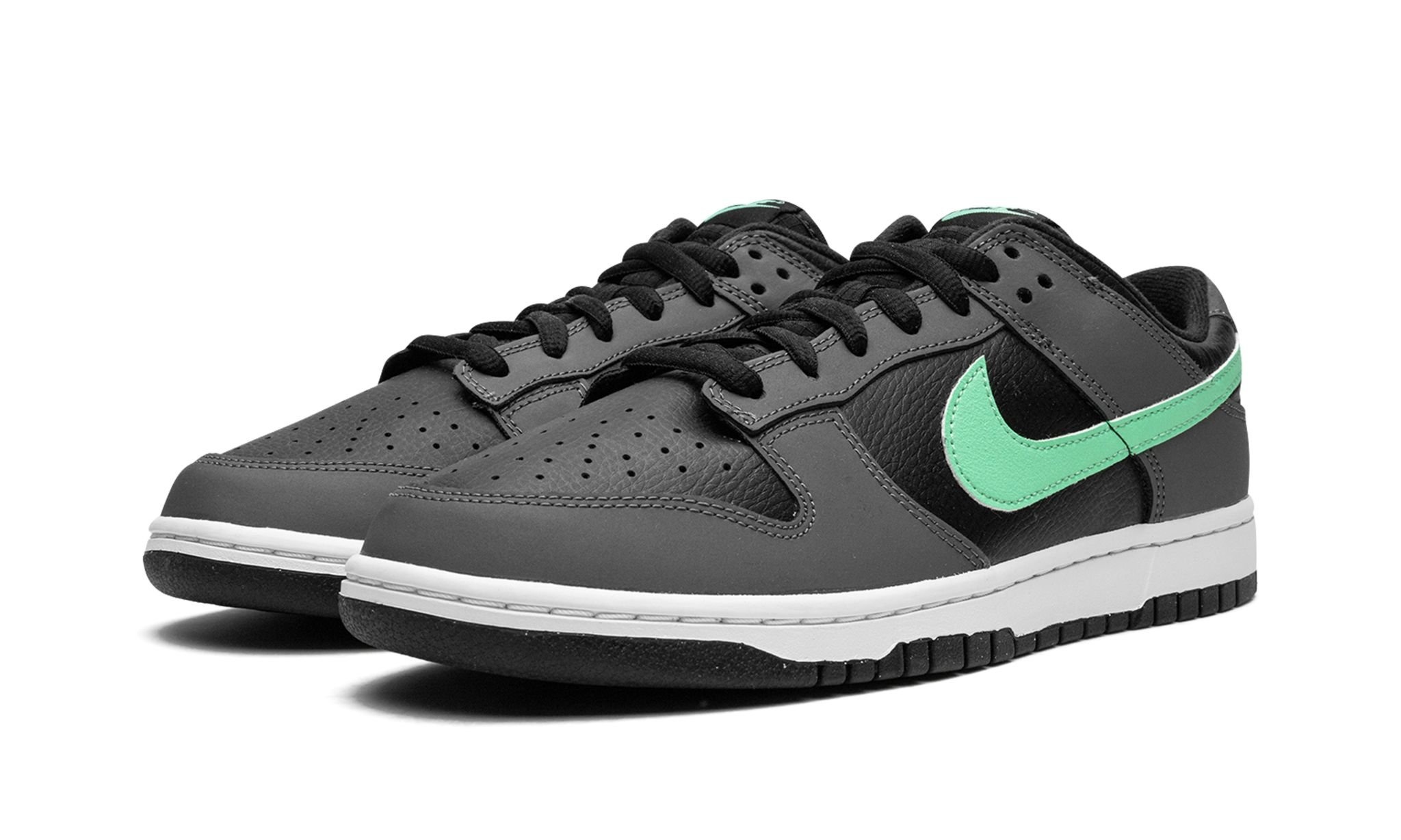 Nike Dunk Low Retro "Black / Green Glow" - 2
