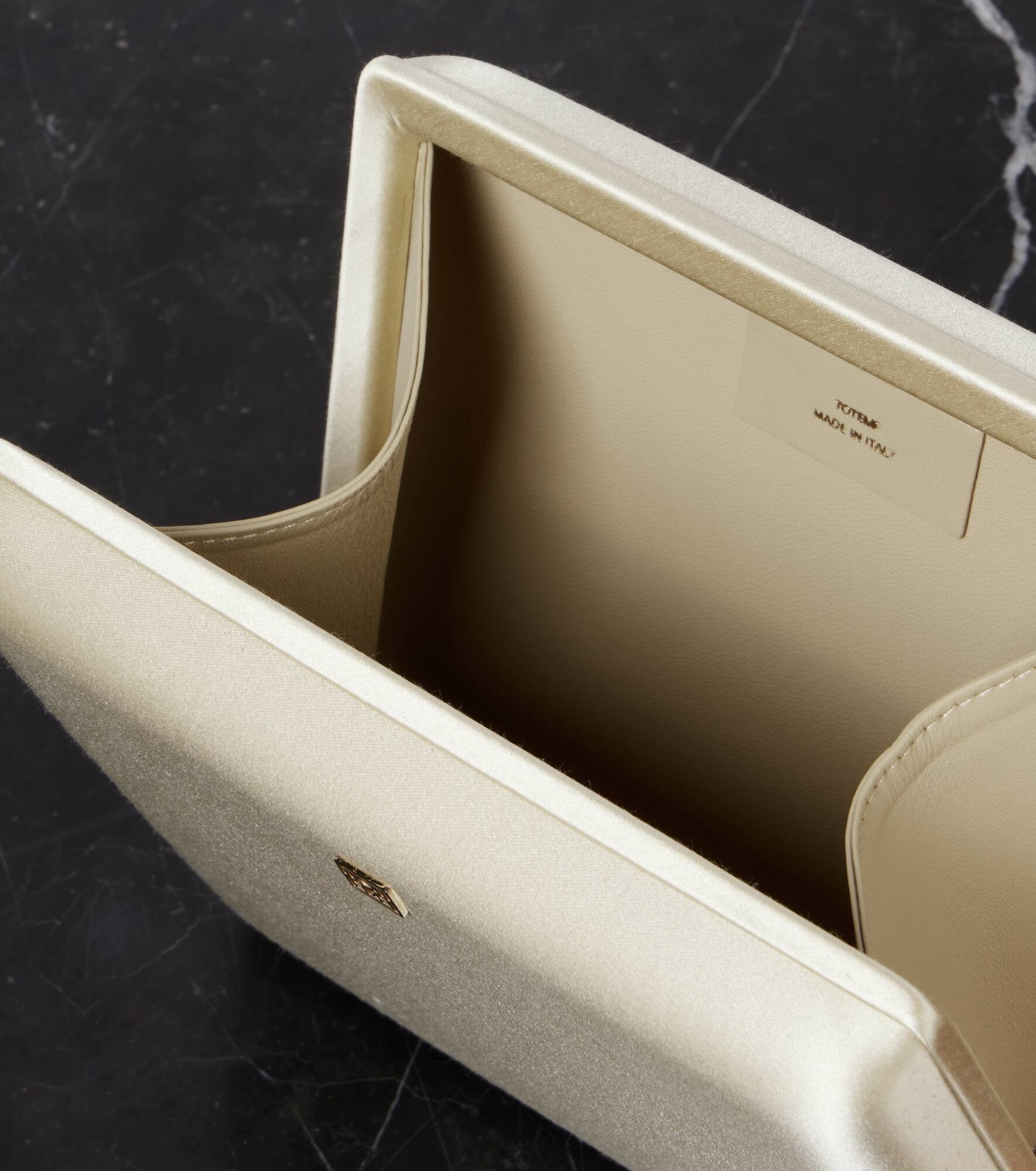 Satin Box clutch - 3