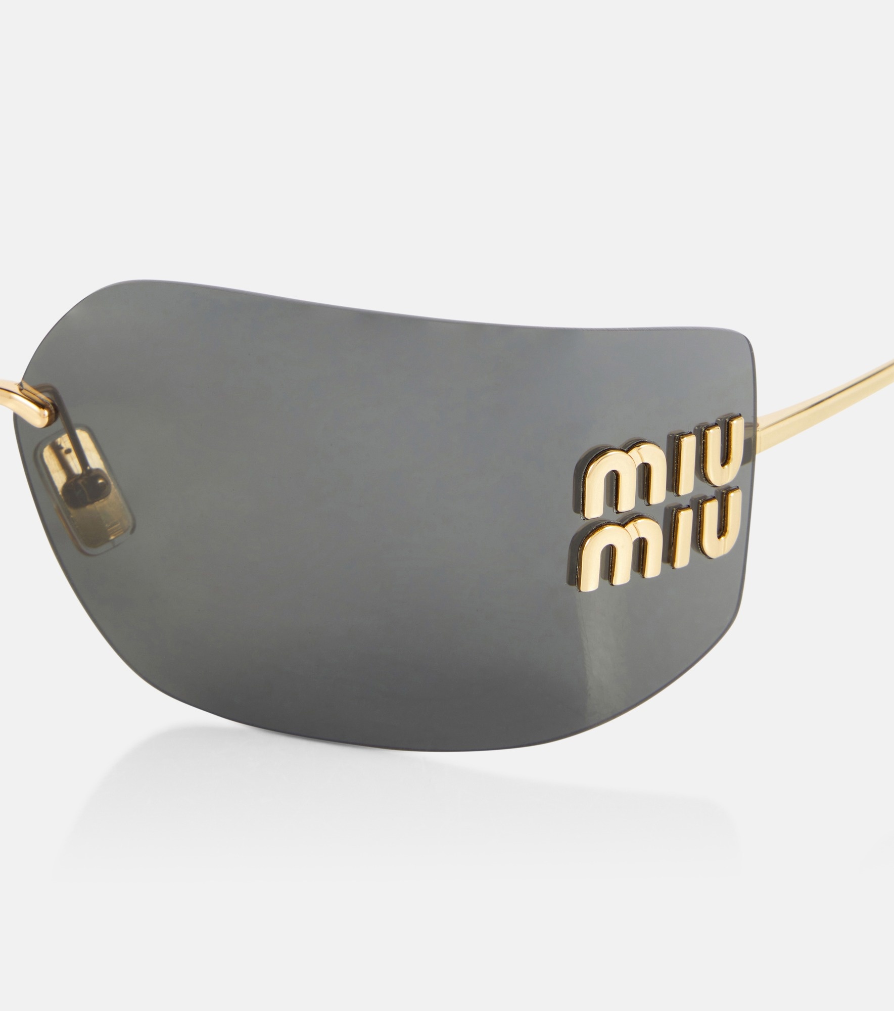 Logo rectangular sunglasses - 2