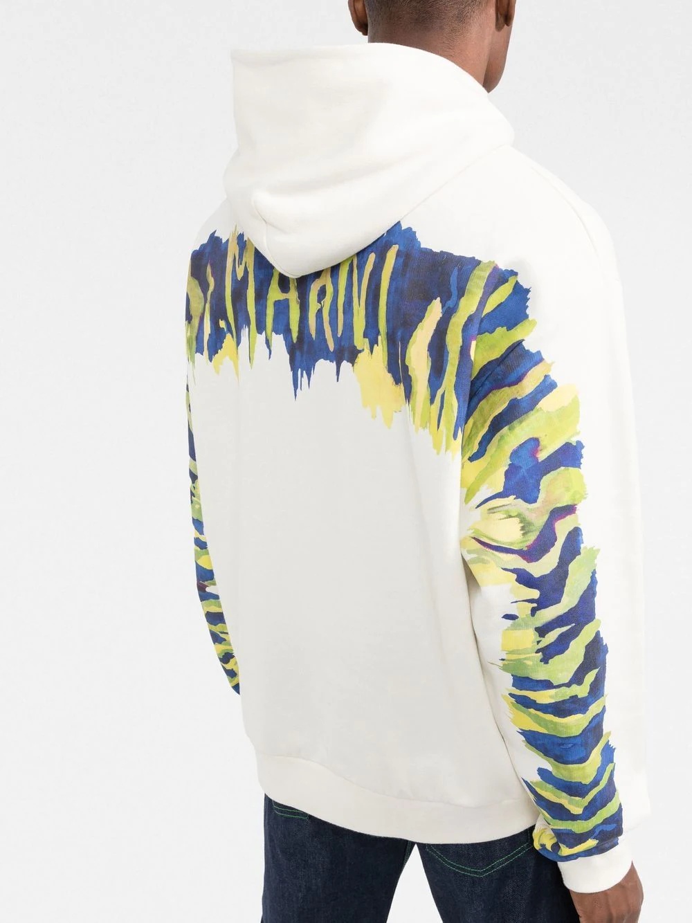 logo-print hoodie - 3