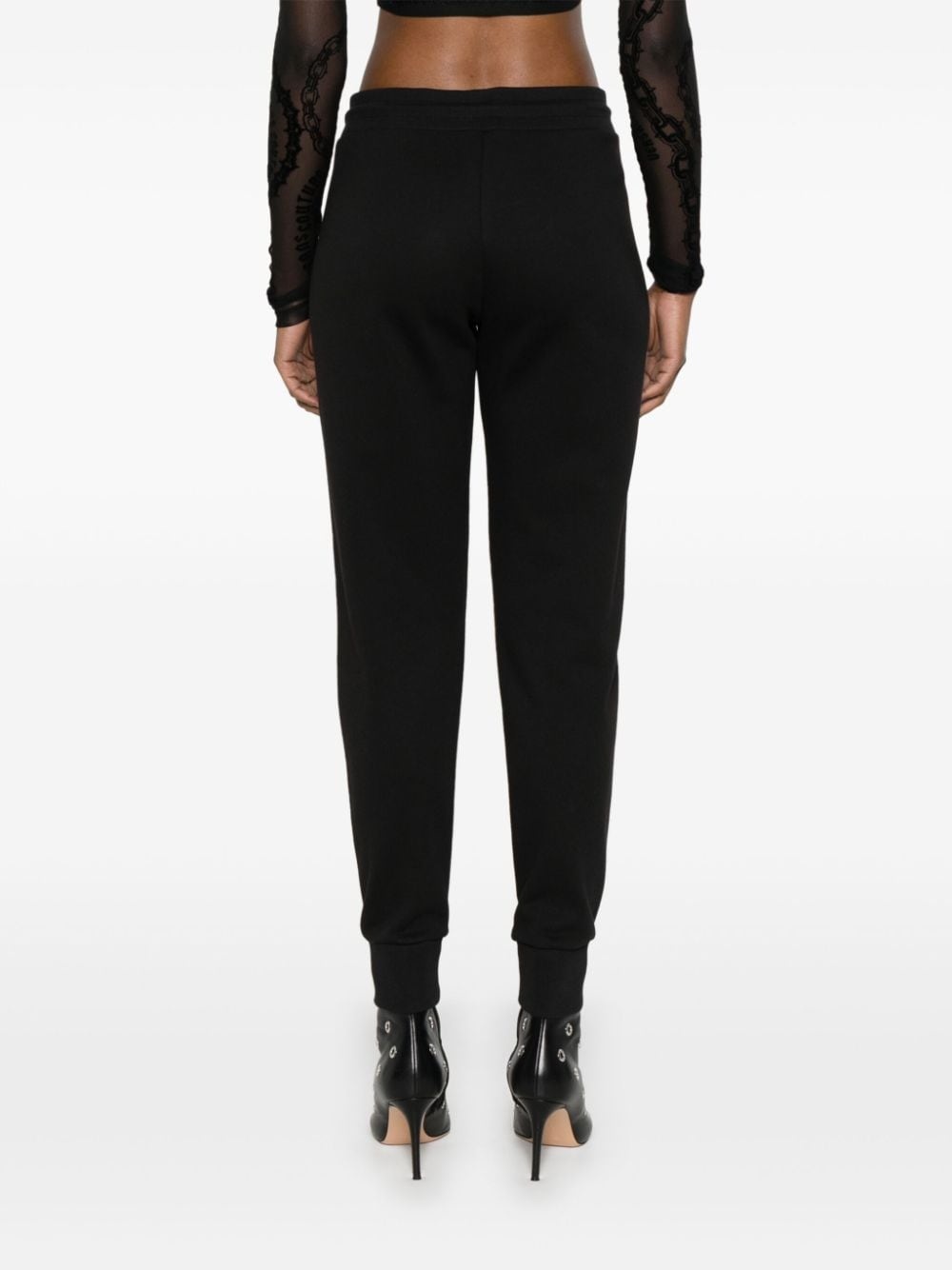 embroidered-logo track pants - 4