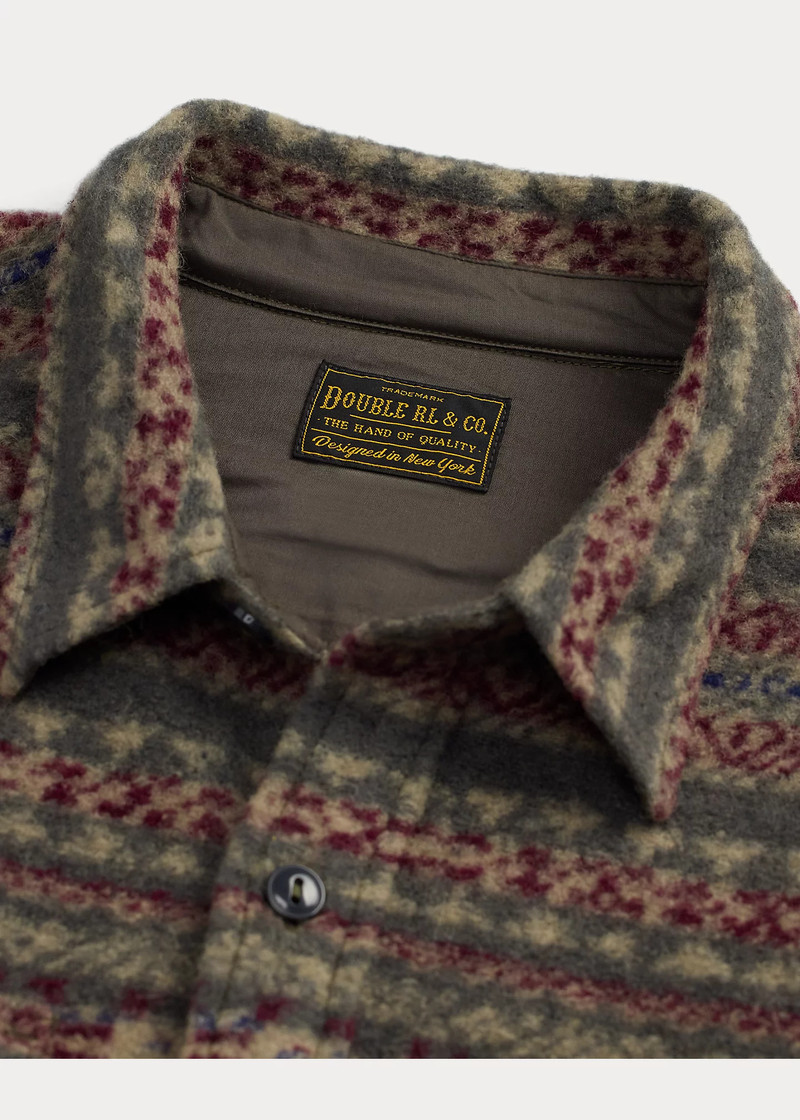 Fair Isle Wool-Blend Workshirt 3