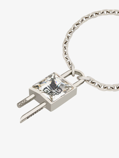 Givenchy MINI LOCK BRACELET IN METAL WITH CRYSTAL outlook