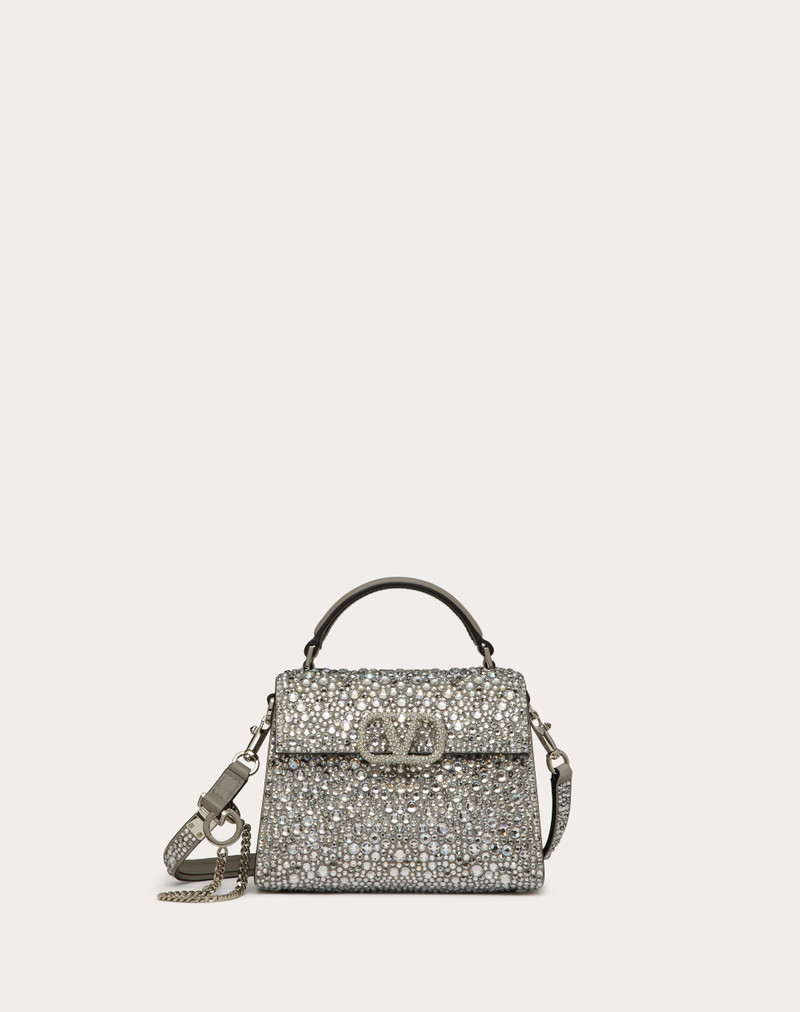 MINI VSLING HANDBAG WITH SPARKLING EMBROIDERY 1