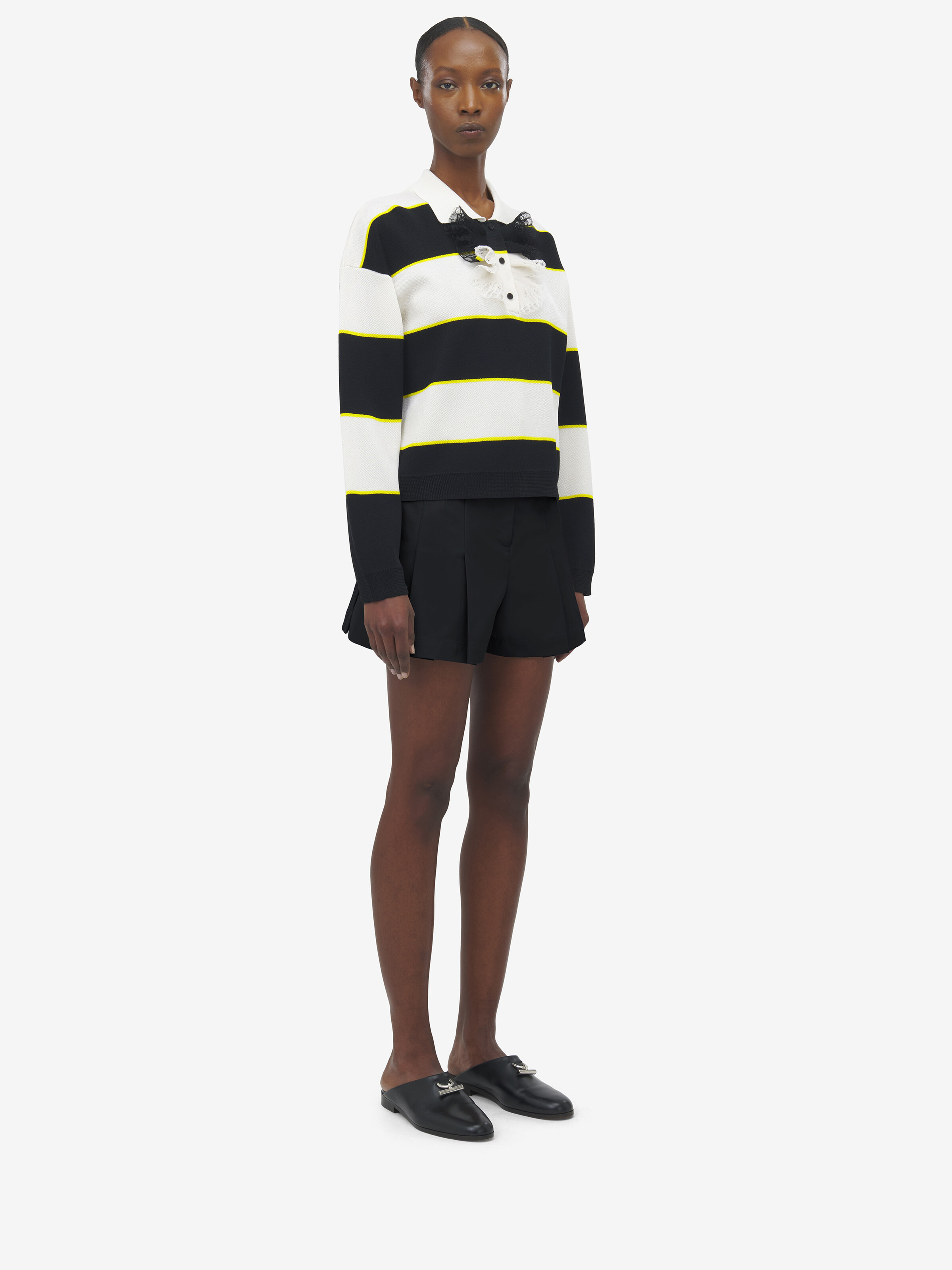 Striped Polo Jumper - 4