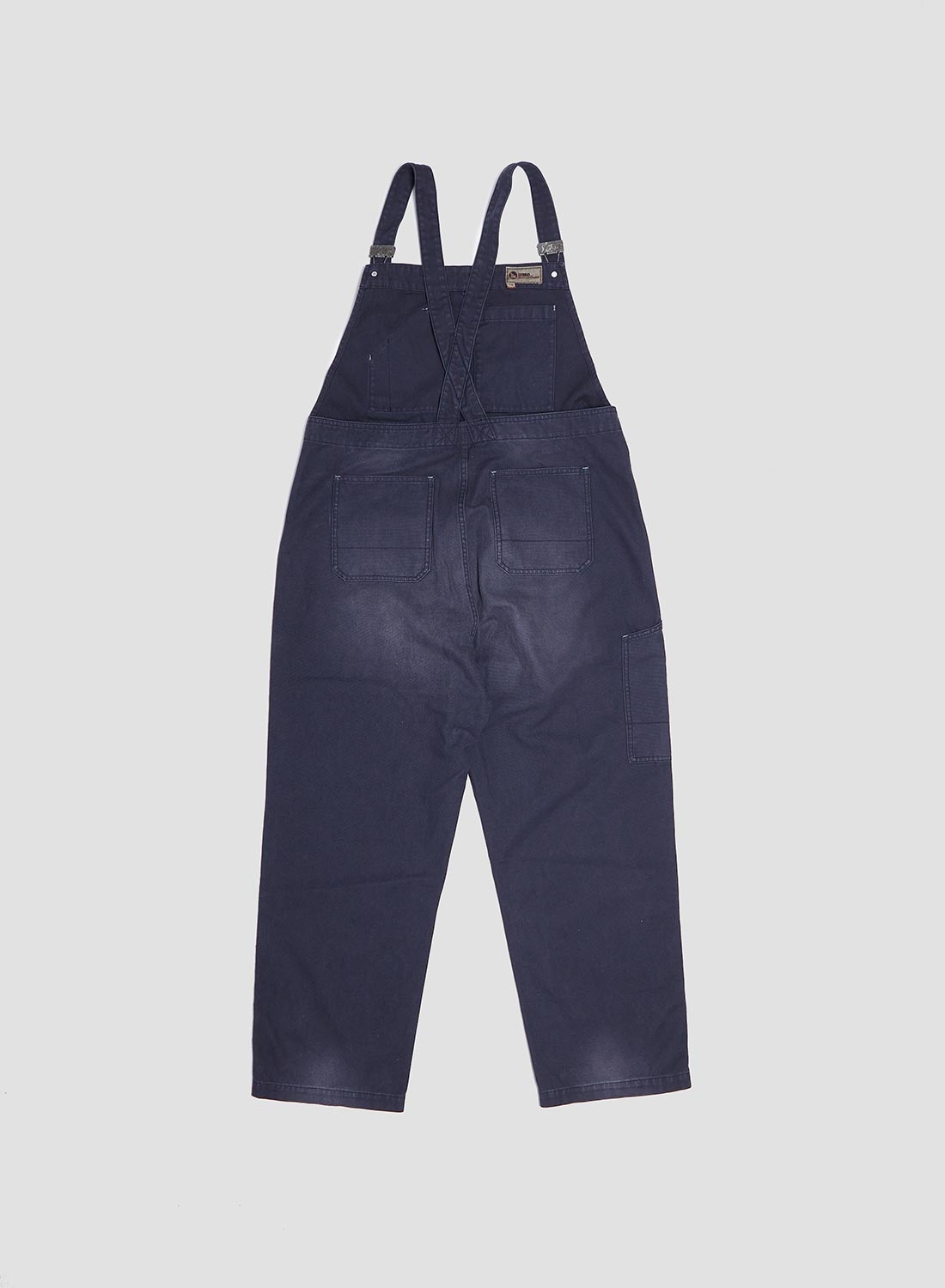 Lybro Dungaree Canvas in Black Navy - 5