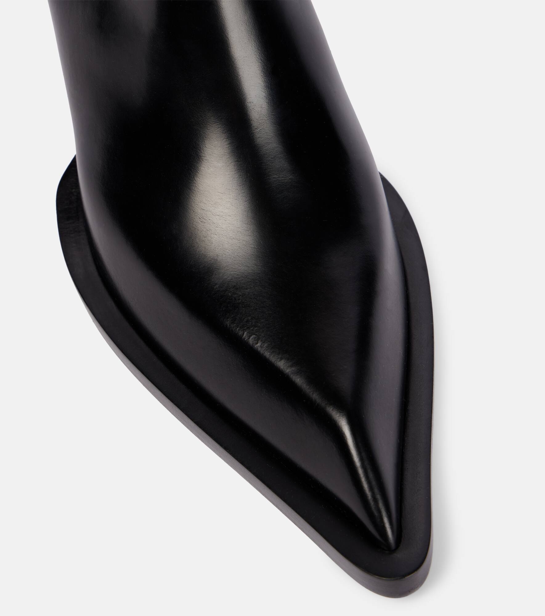 Leather ankle boots - 5