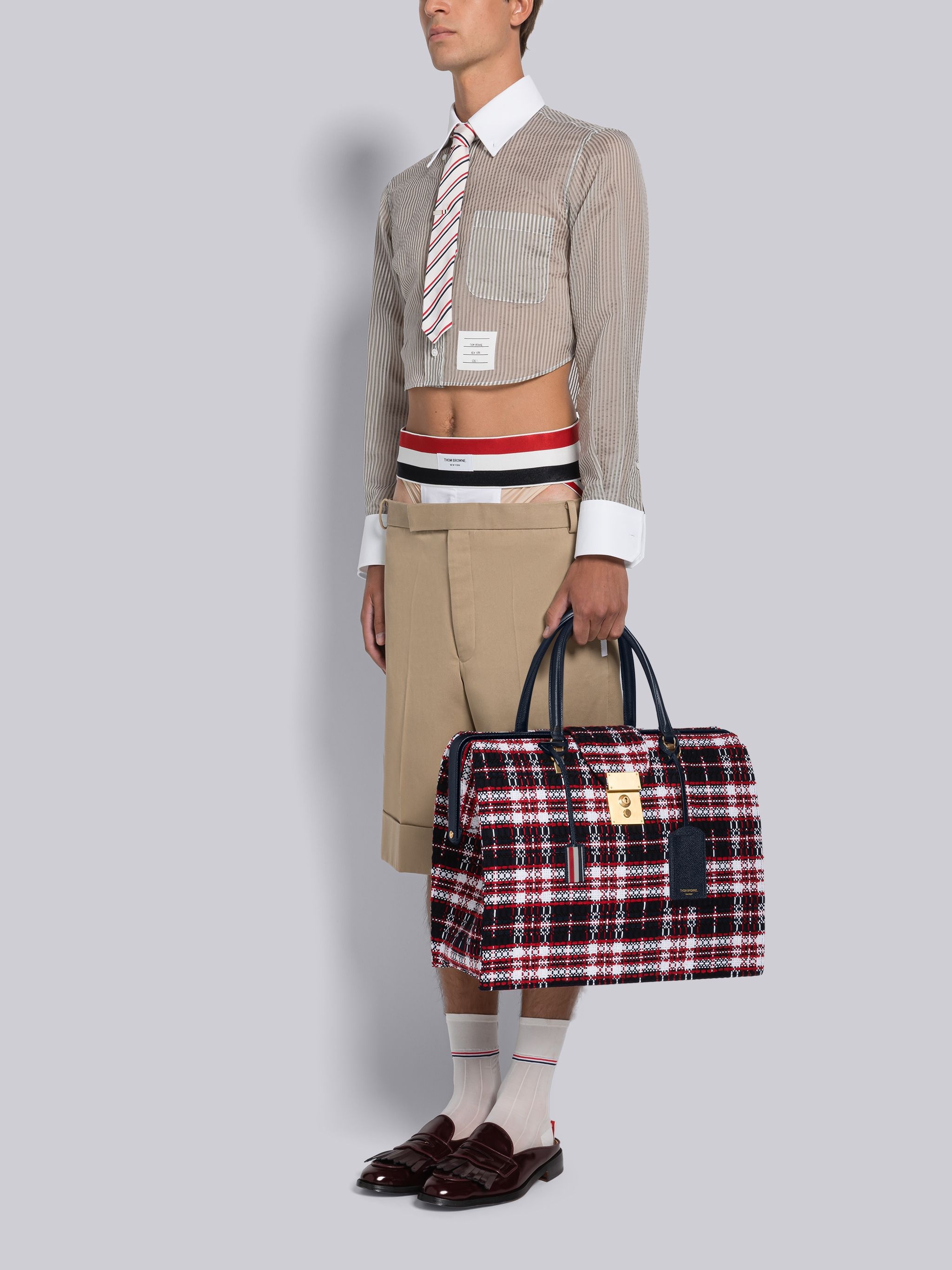 Tartan Tweed Mr. Thom Bag - 6