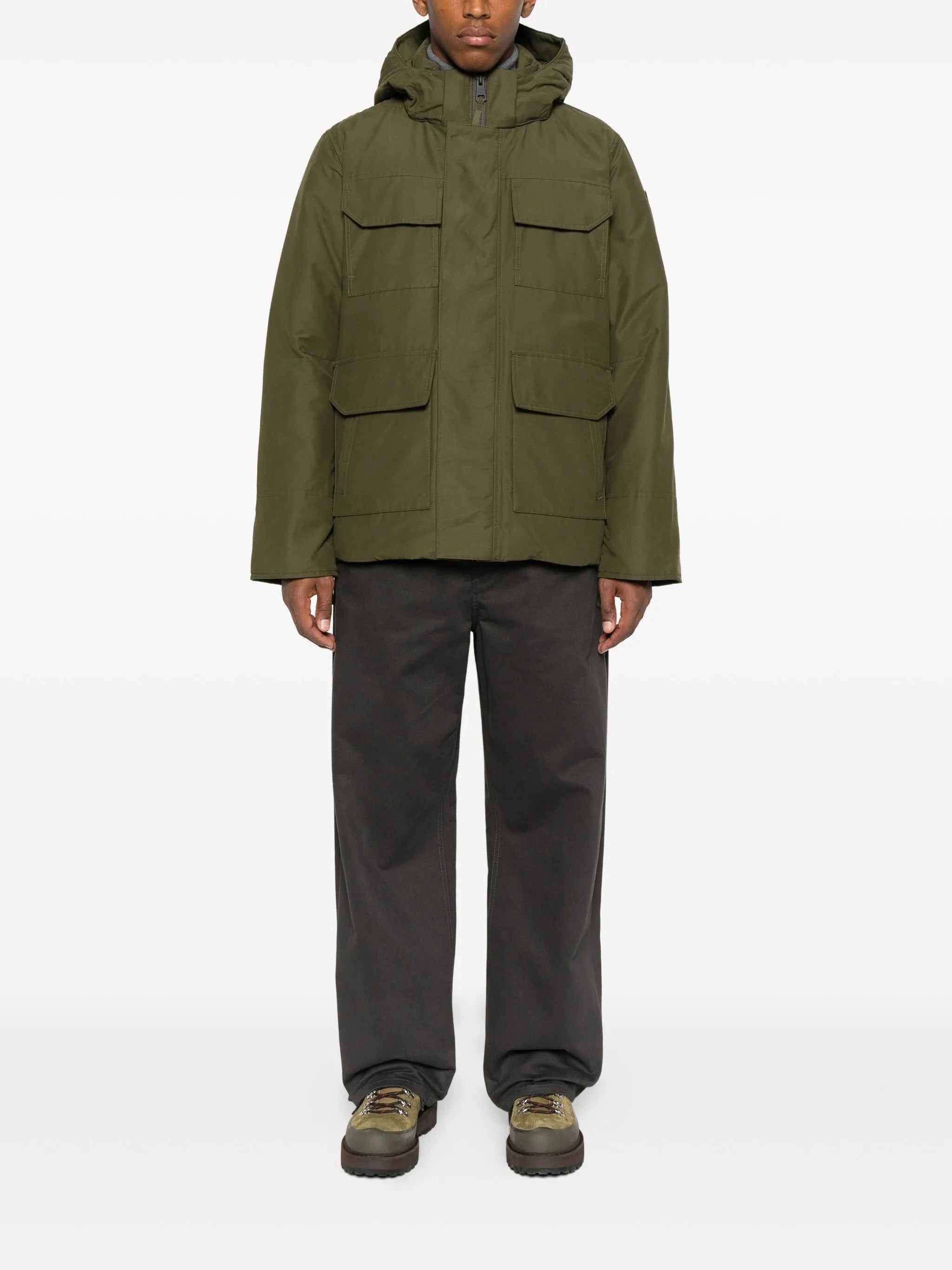 Canada Goose Hooded Pocket Coat - 5