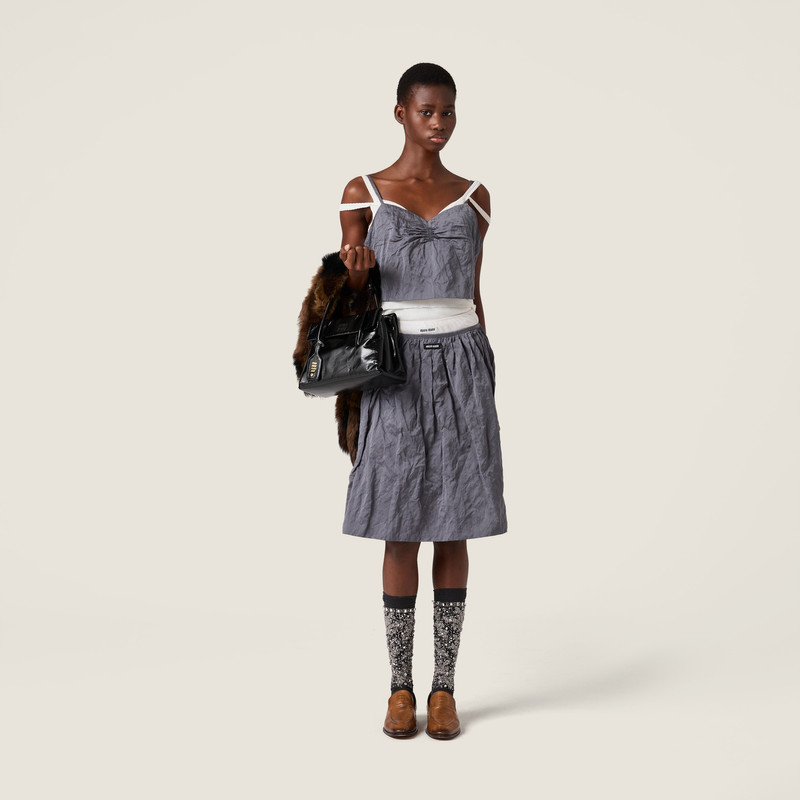 Miu Miu Duchesse skirt outlook
