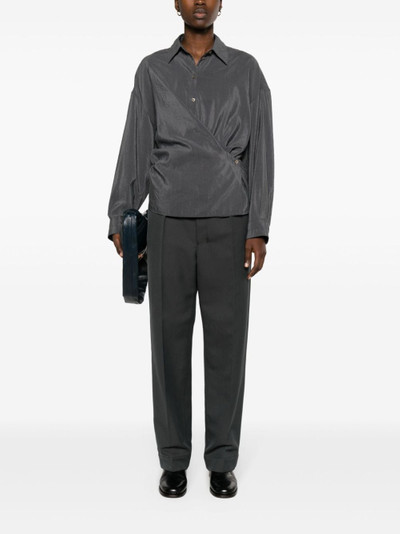 Lemaire tailored straight-leg trousers outlook