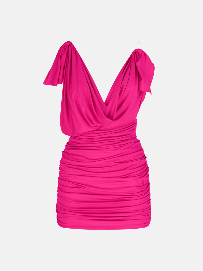 FUSCHIA MINI DRESS - 1