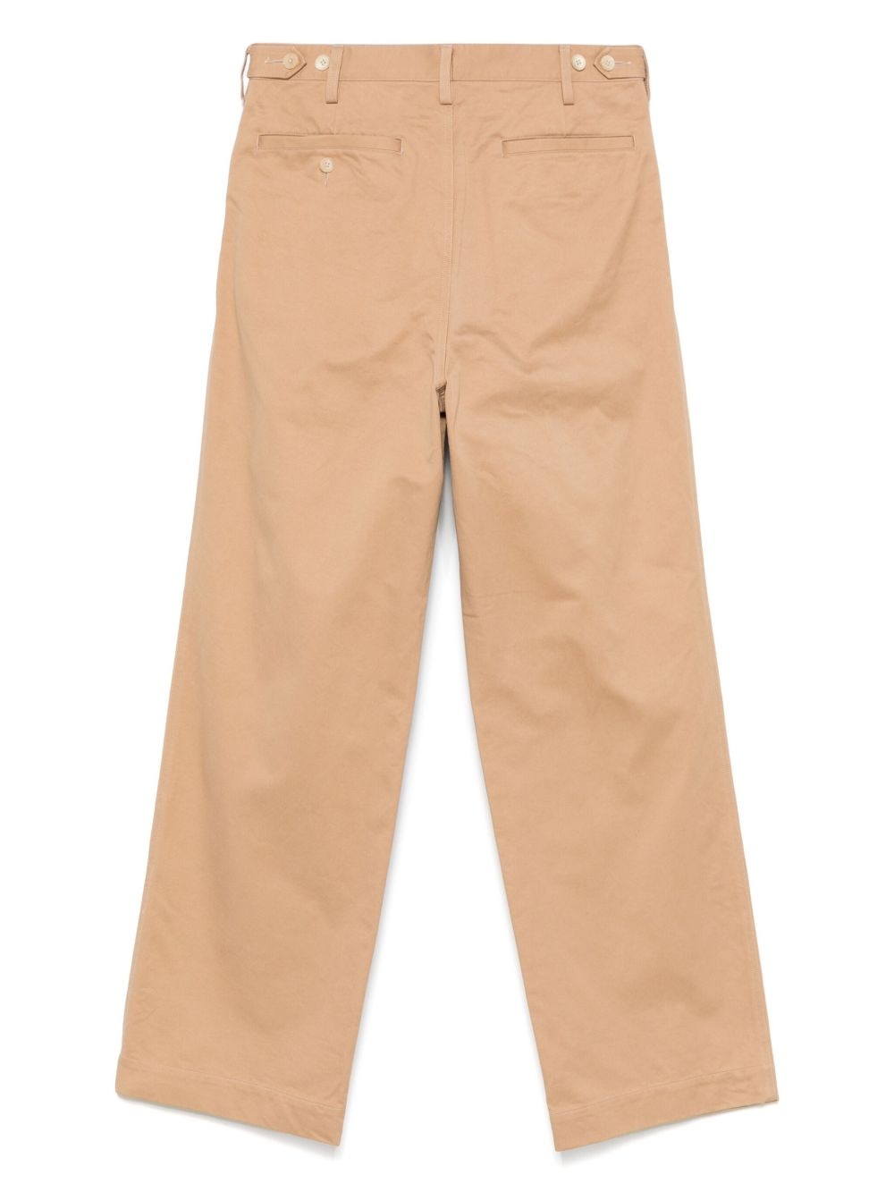 pleat-detail chinos - 2