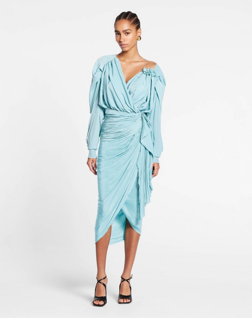 DRAPED SKIRT - 2