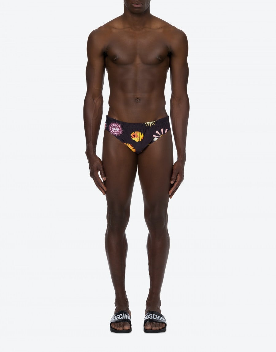 ALLOVER SUN SMILEY® BEACH BRIEFS - 2