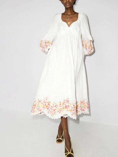 Zimmermann Mae floral-print midi dress outlook