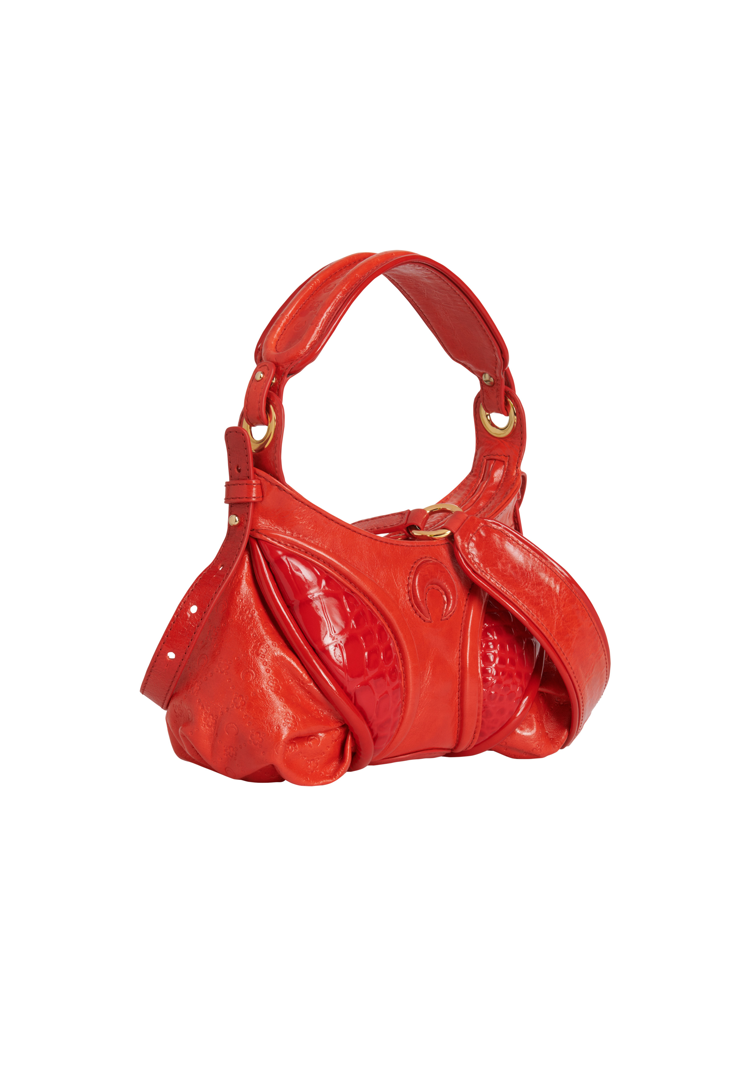 Embossed Leather Mini Futura - 2