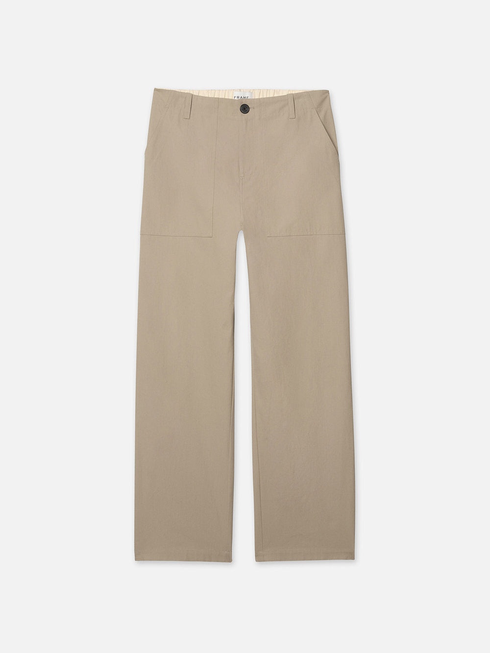 Patch Traveler Pants in Dark Beige - 1