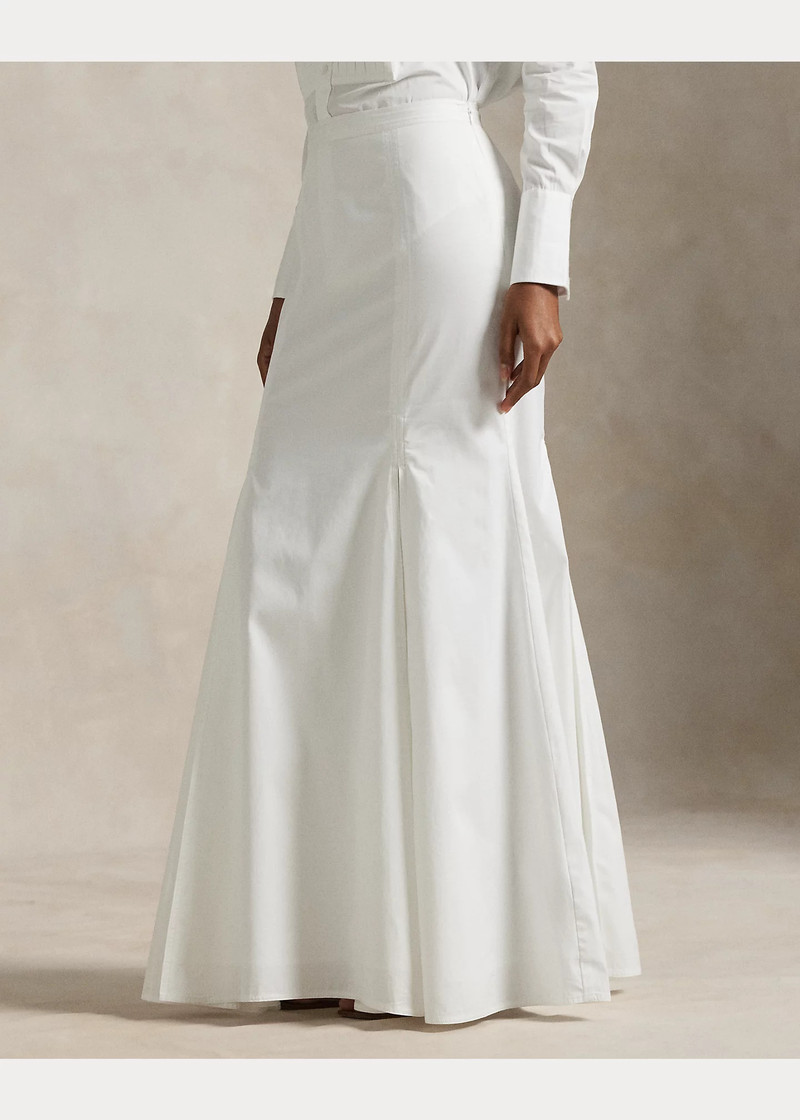 Cotton Fit-and-Flare Maxiskirt 3